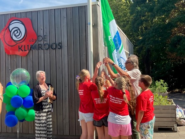 OBS De Klimroos groene vlag 4
