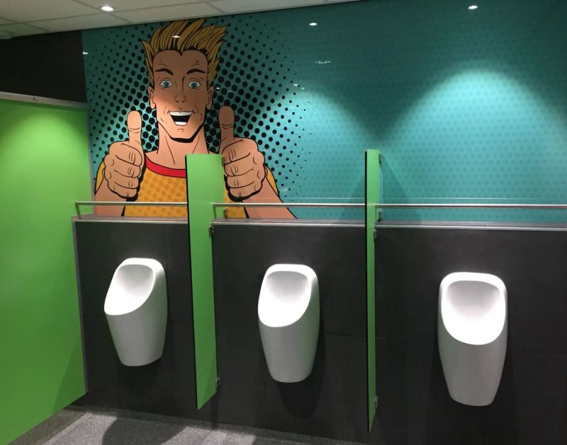 biocompact watervrije urinoirs